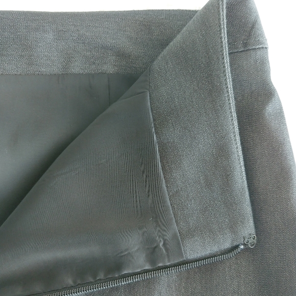 Halogen Pencil Skirt Lined Grey Sz 2P Women's - Picture 5 of 8